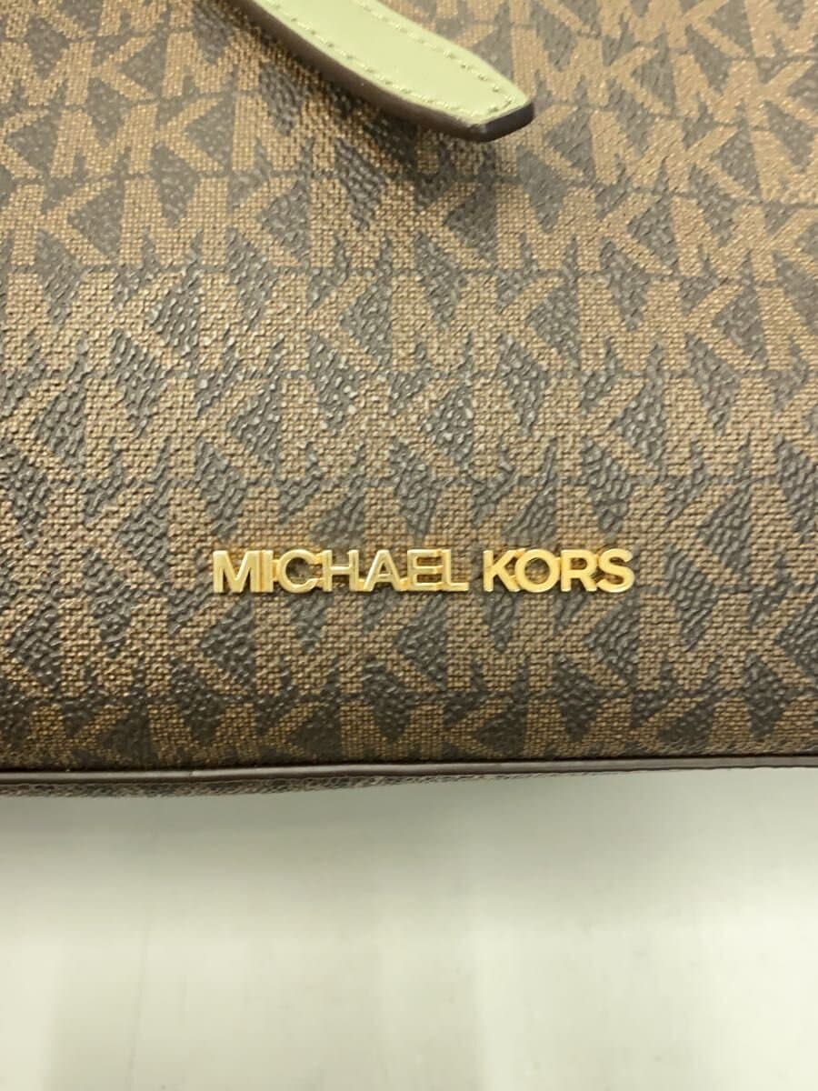 MICHAEL KORS Shoulder Bag Canvas BRW 35H0GU5S1B 5