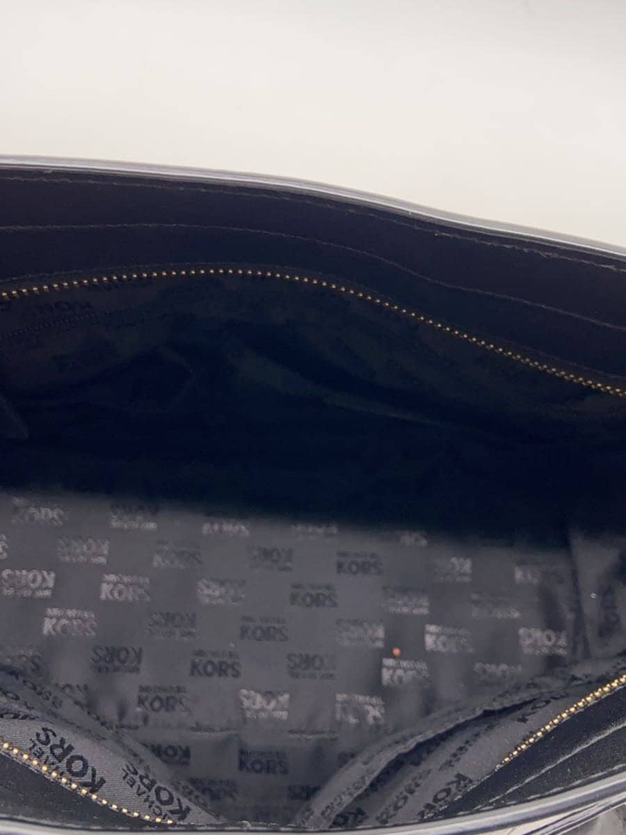 MICHAEL KORS Handbag Leather BLK AP-1606 6