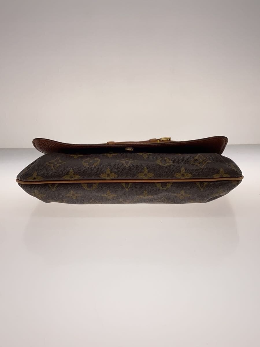 LOUIS VUITTON Musette Tango Monogram Canvas Short Shoulder PVC BRW M51257 4