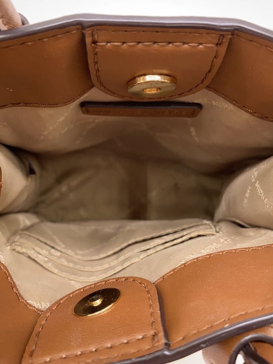 MICHAEL KORS Shoulder Bag Leather BRW JS-2204 F22 6