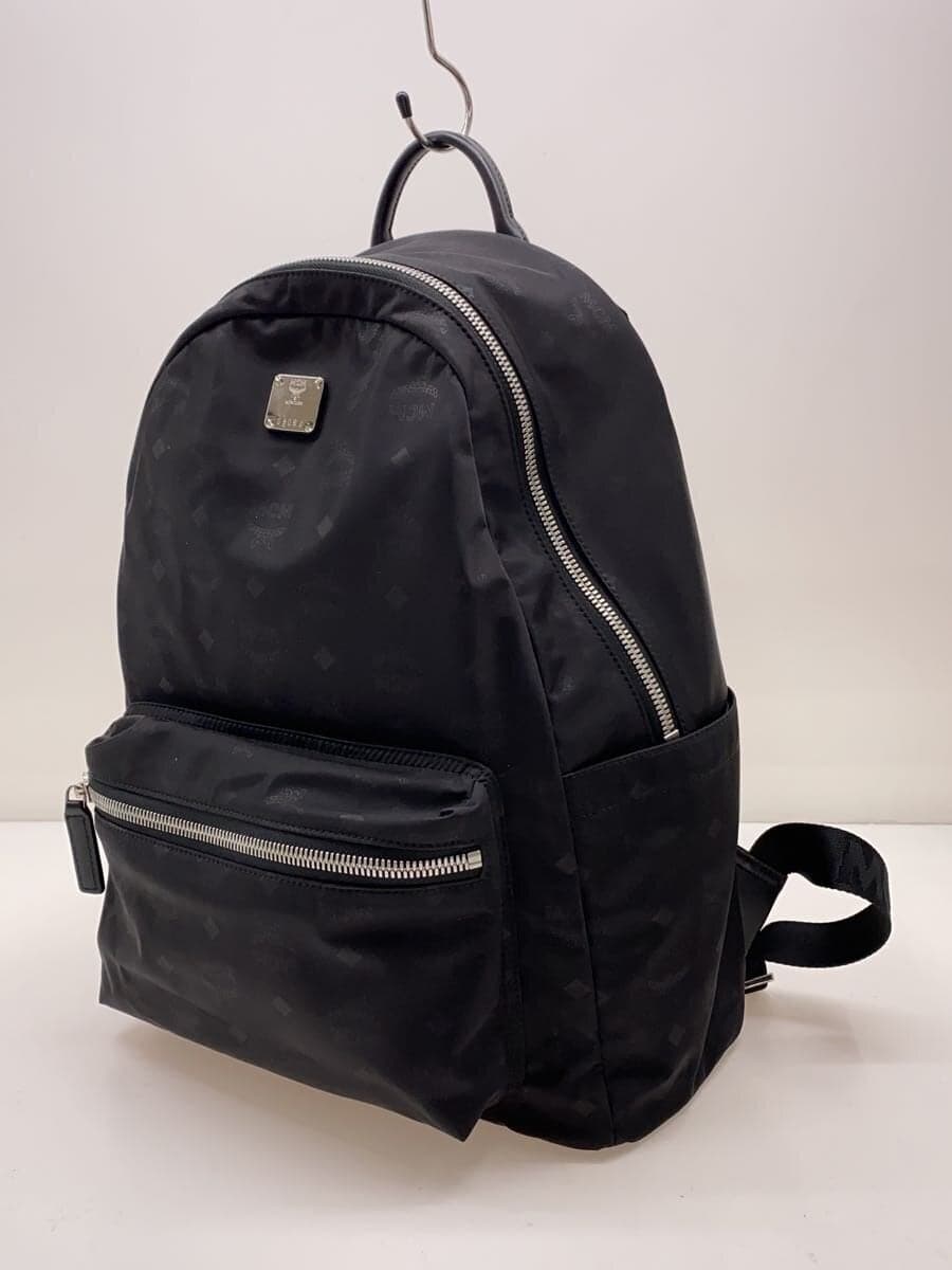 MCM Backpack -- BLK All-over pattern 2
