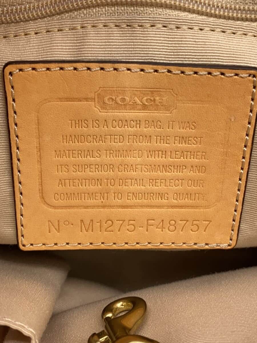 COACH handbag -- multicolor check F48757 5