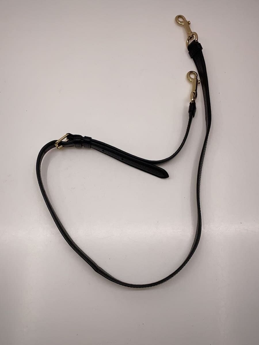 COACH shoulder bag leather black N2H1961-F79995 7