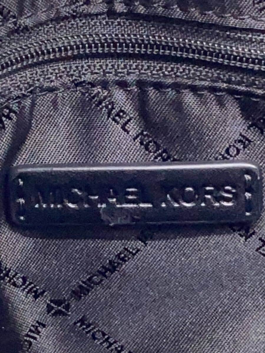 MICHAEL KORS VISTA BLUE Tote Bag 2WAY Bag Canvas BLK All Over Pattern 35S3G7ZC5J 5