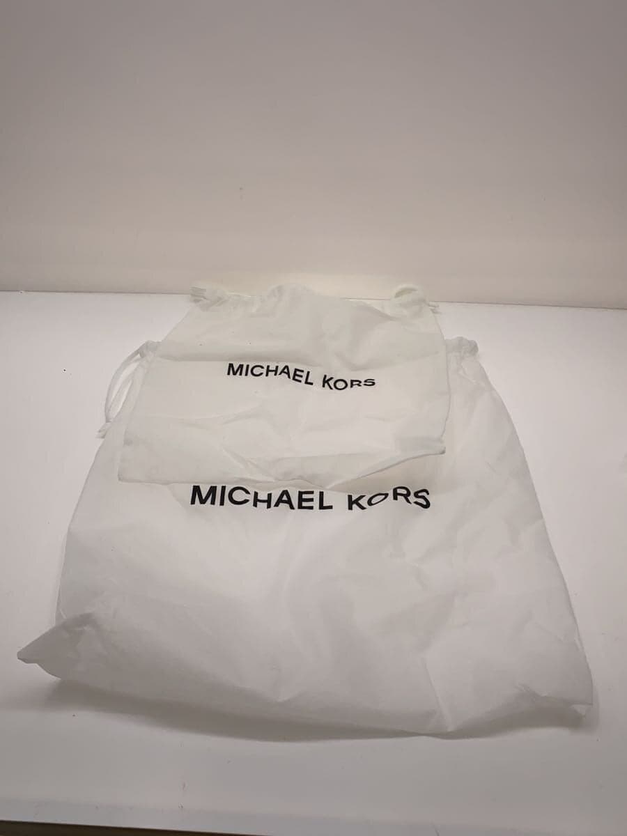 MICHAEL KORS VISTA BLUE Tote Bag 2WAY Bag Canvas BLK All Over Pattern 35S3G7ZC5J 8