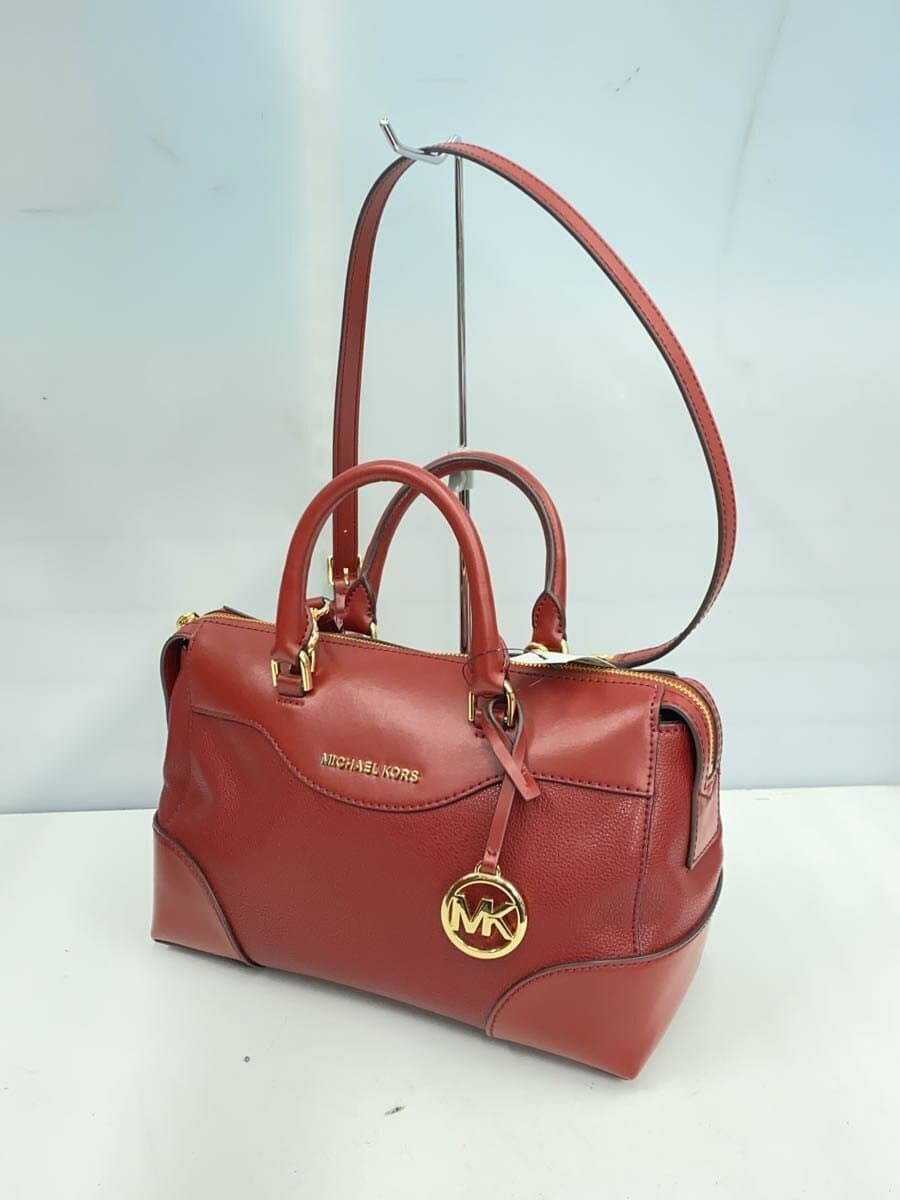 MICHAEL KORS handbag -- RED plain 2