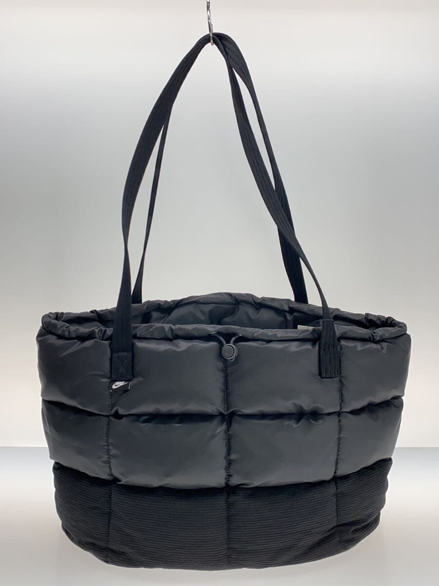 NIKE Tote Bag Nylon BLK Puffle Tote 3