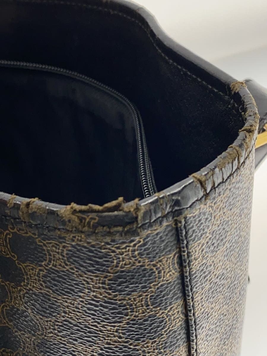 CELINE Handbag Leather All Over Pattern 8