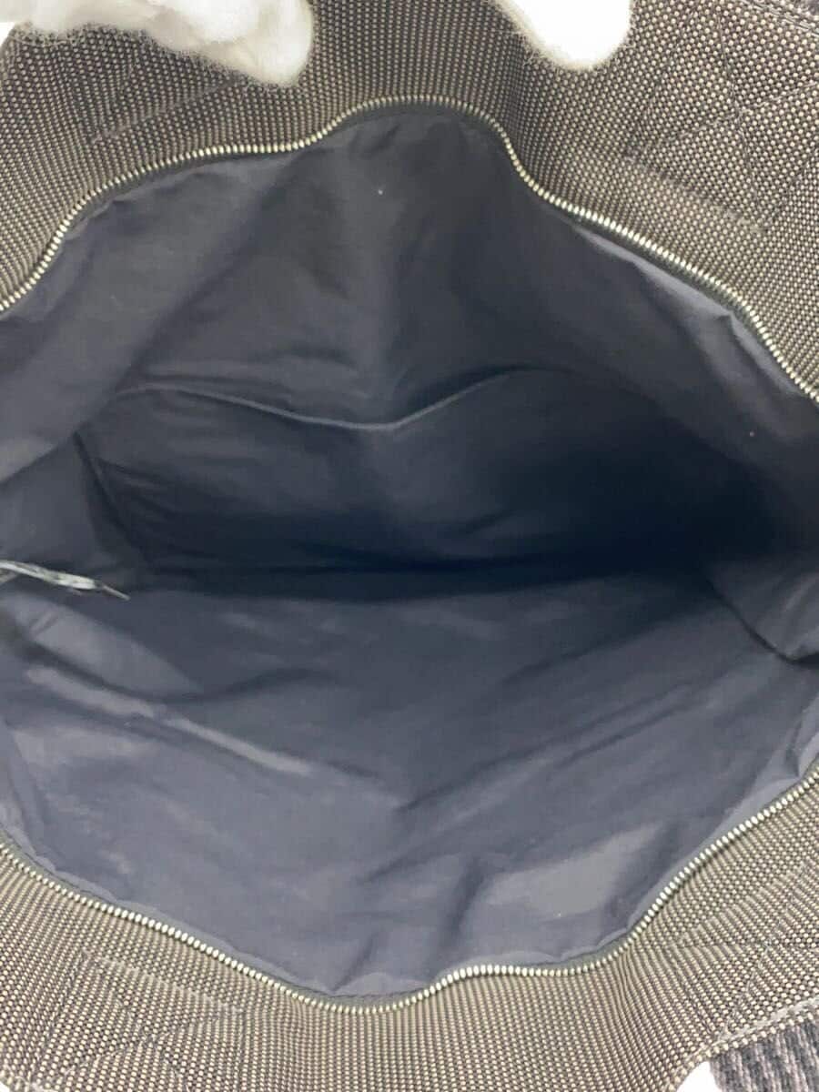 HERMES Tote Bag Canvas BLK Air Line Cabas 6