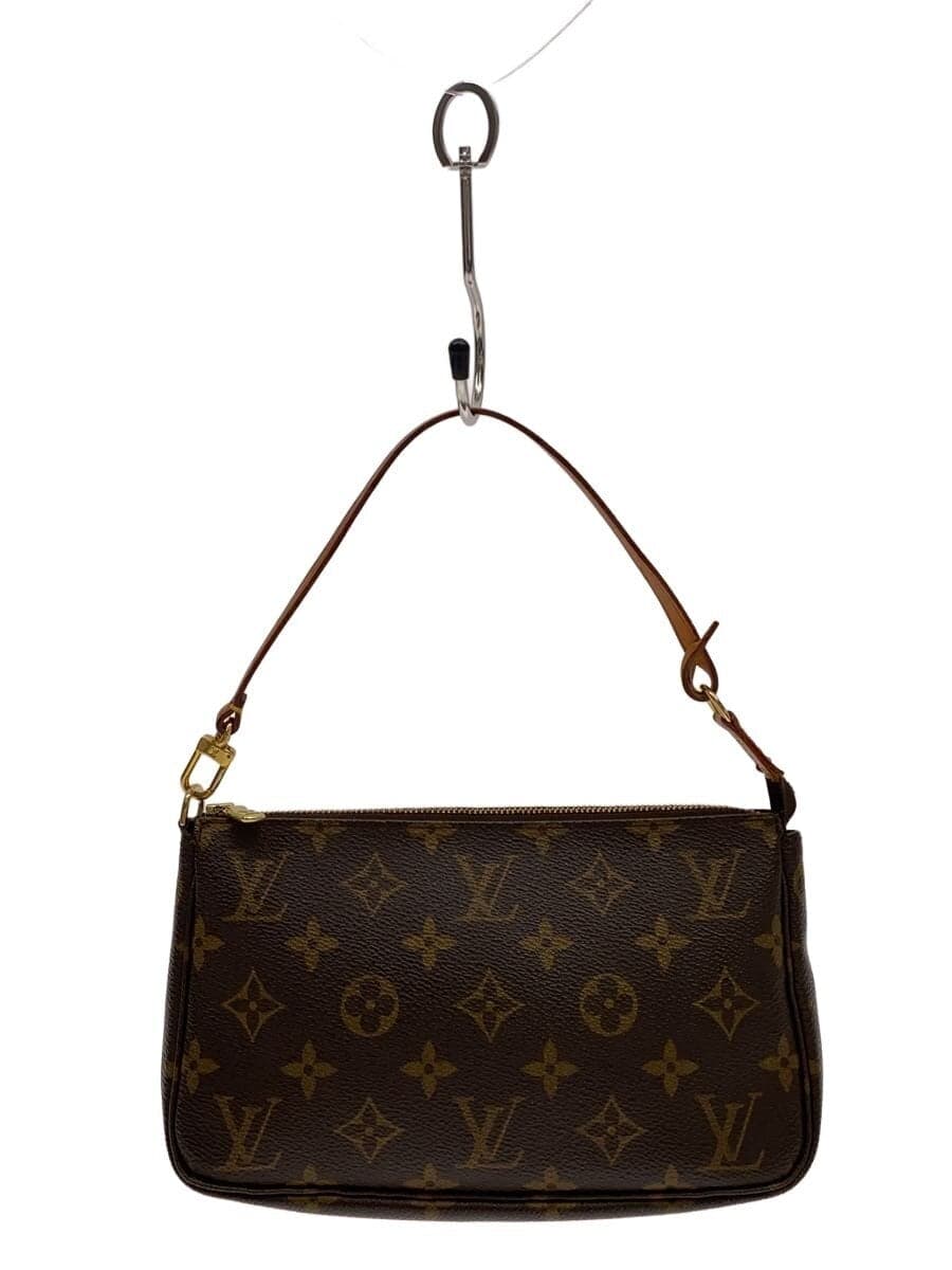 LOUIS VUITTON1)Pochette Accessoires_Monogram Canvas PVC BRW