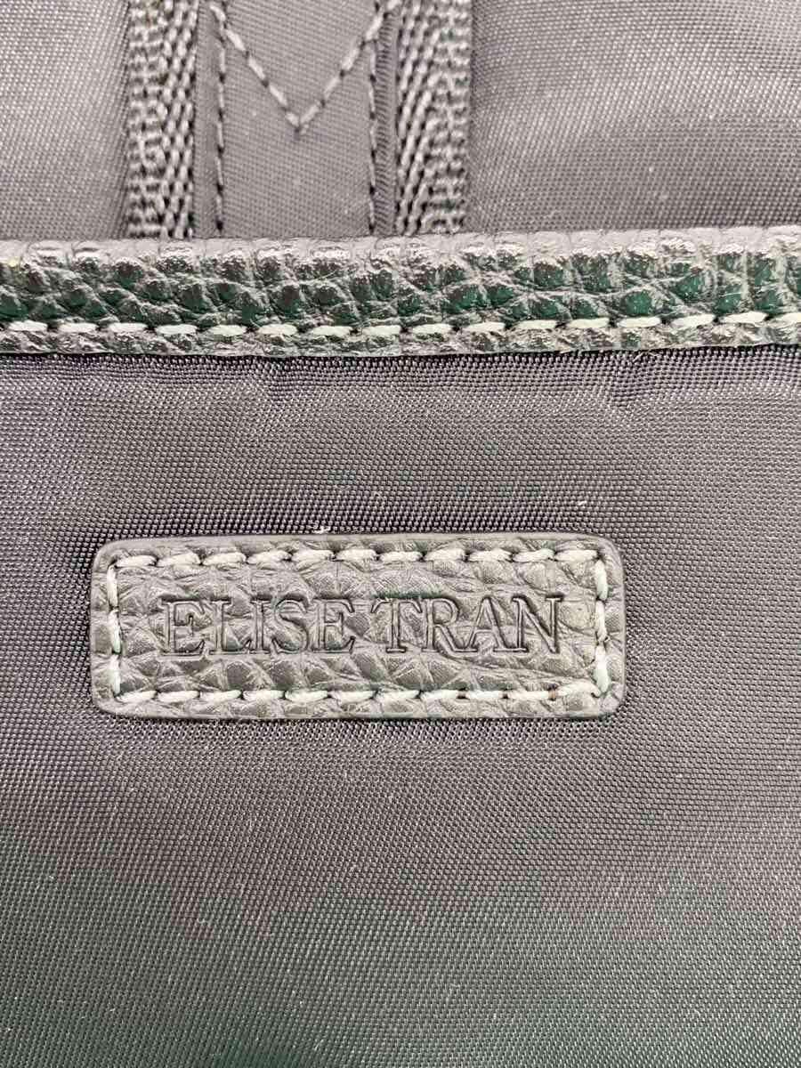 ELISE TRAN Shoulder Bag Nylon BLK 5