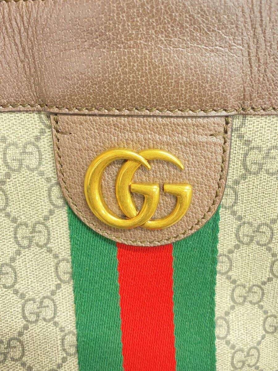 GUCCI Tote Bag PVC BEG All Over Pattern 547947 5