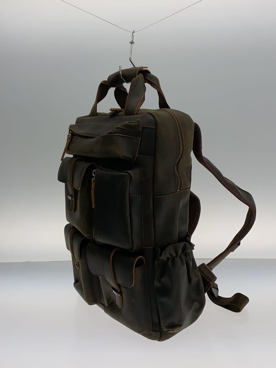 Other Brand Backpack Leather BRW 2