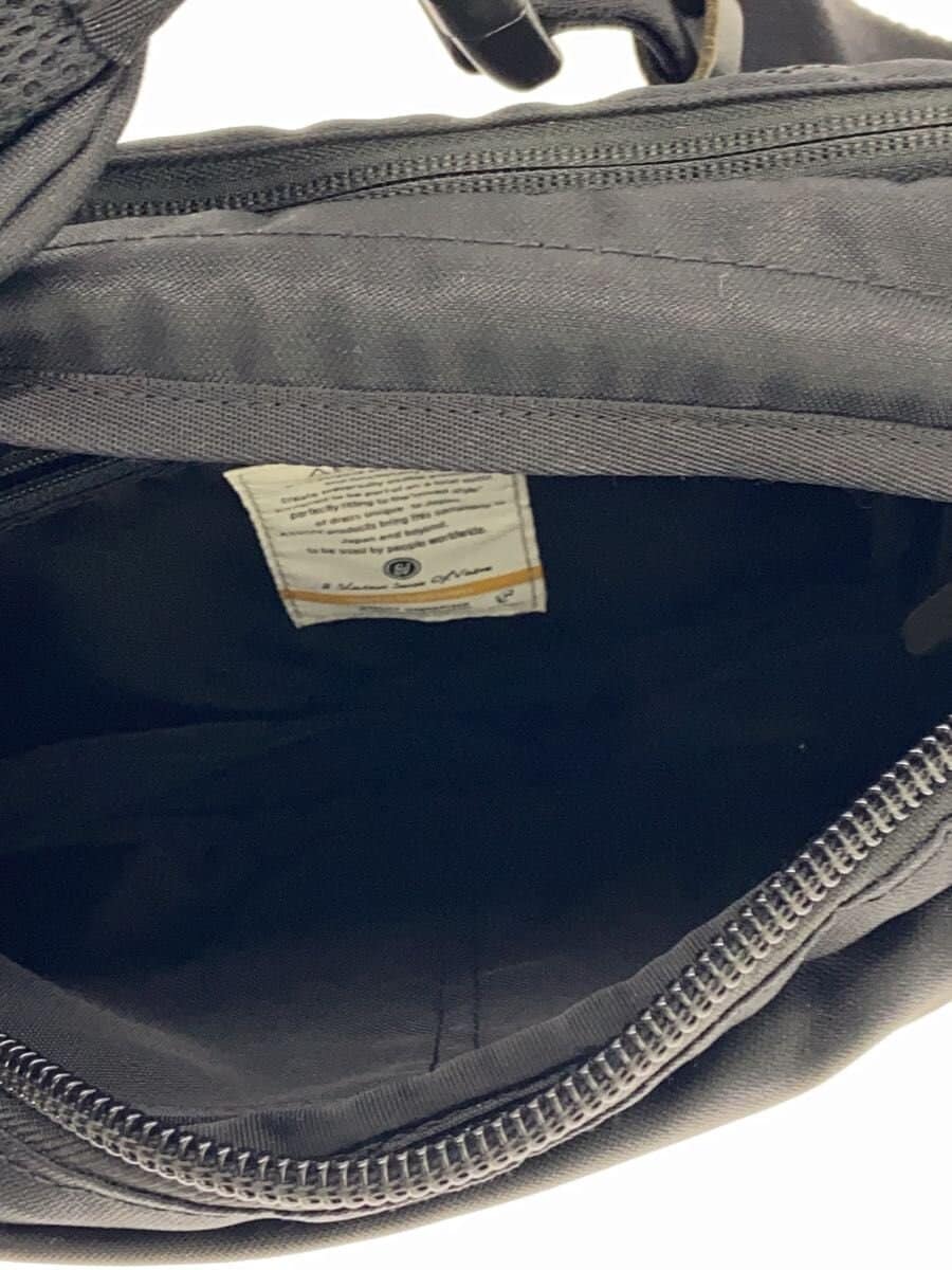 AS2OV Waist Bag Nylon BLK Solid 061403 6