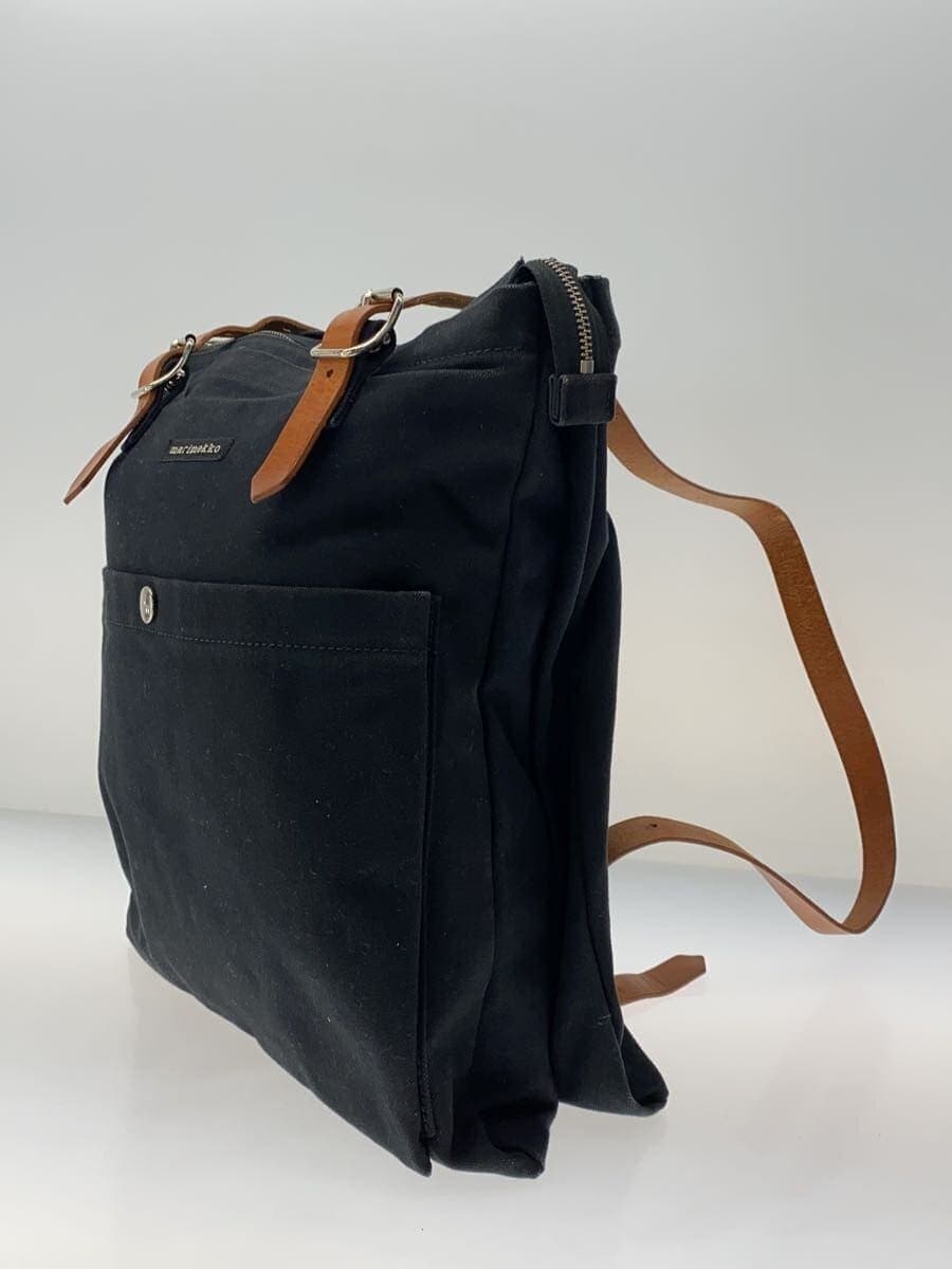 marimekko Backpack Canvas BLK EPPU 2