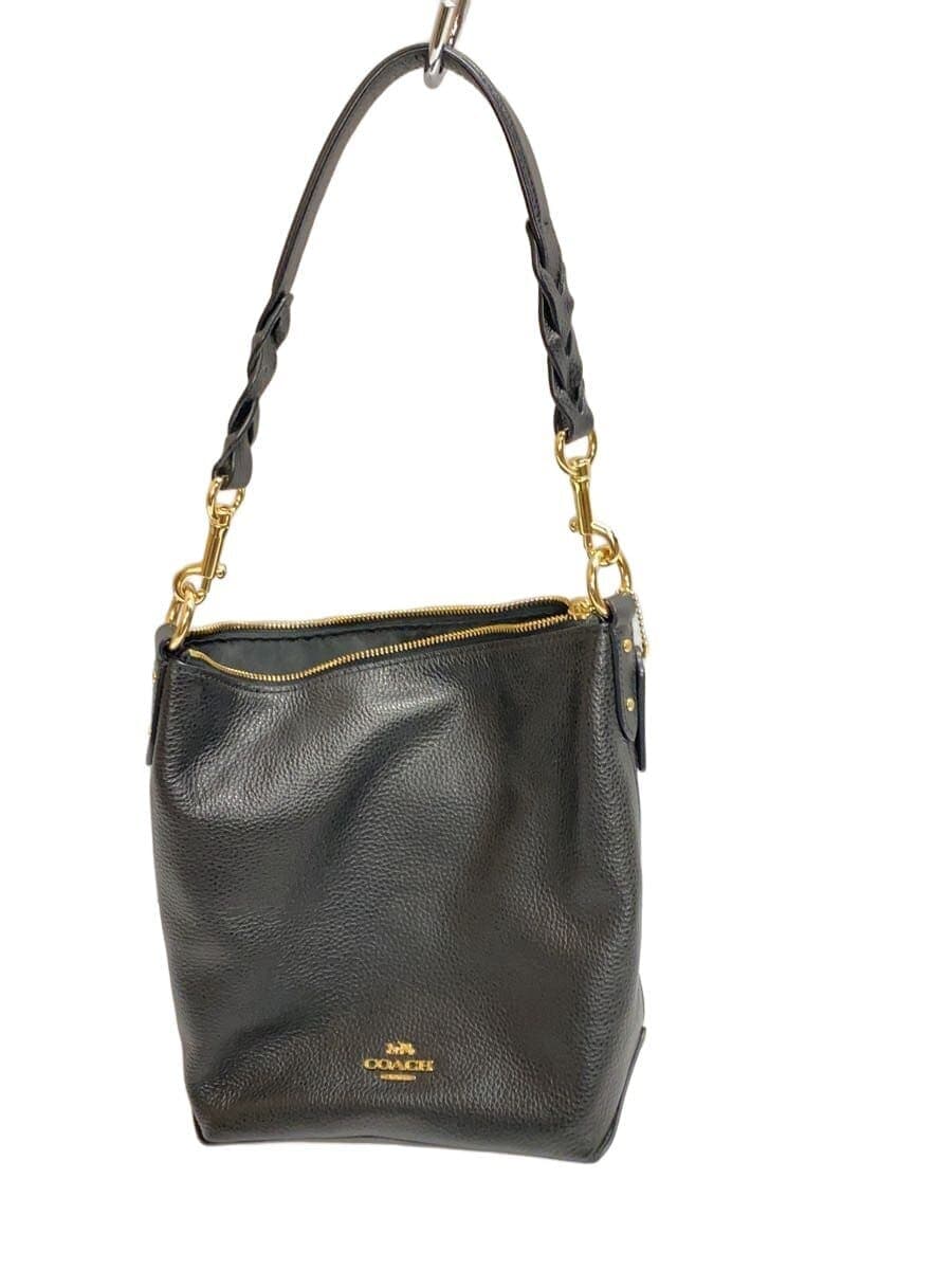 COACH Mini Abbey Duffle_Black Leather BLK