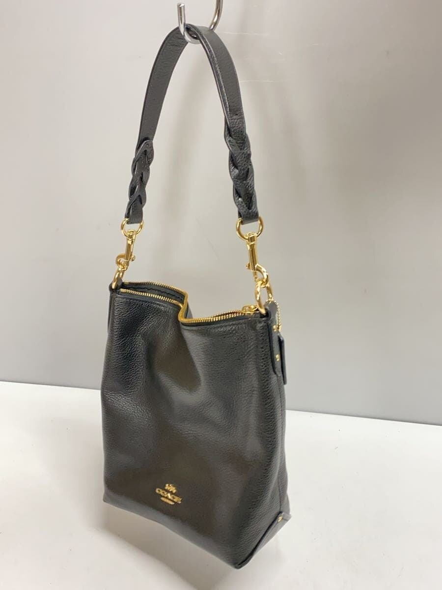 COACH Mini Abbey Duffle_Black Leather BLK 2