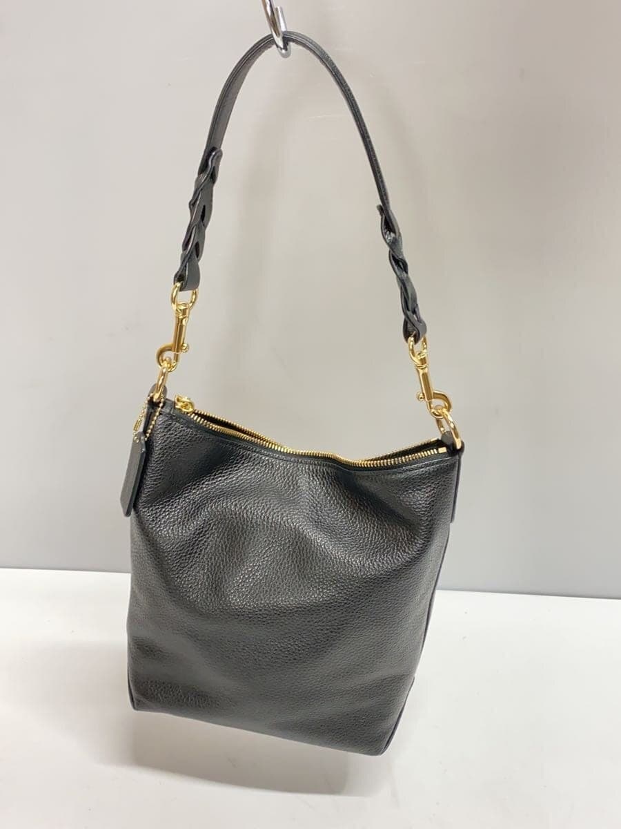 COACH Mini Abbey Duffle_Black Leather BLK 3