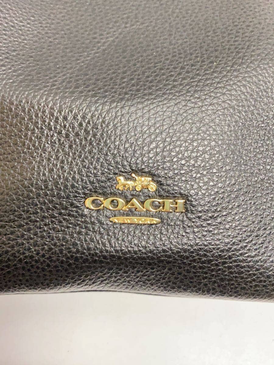 COACH Mini Abbey Duffle_Black Leather BLK 5