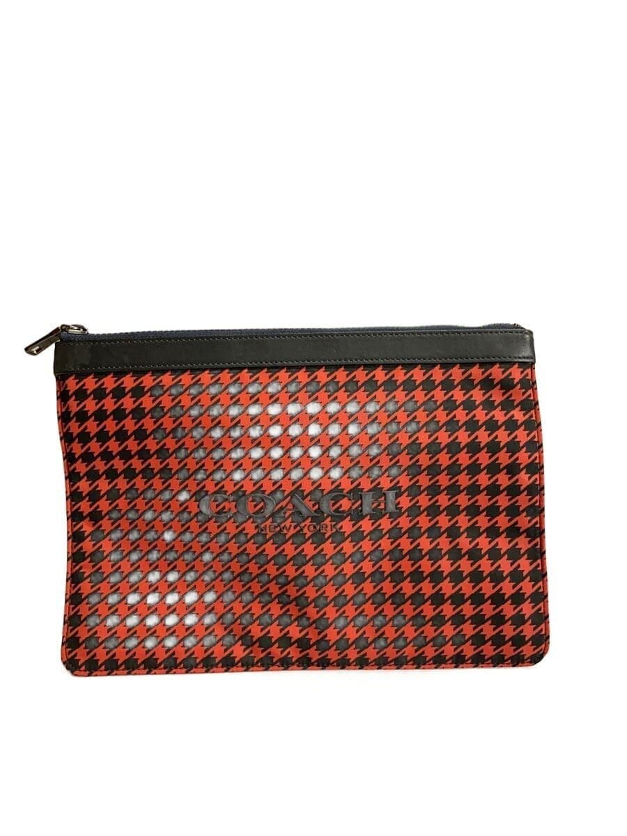 COACH Clutch Bag RED F63445