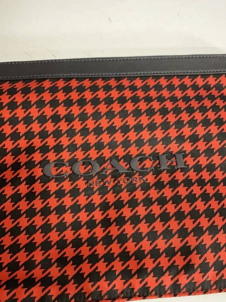 COACH Clutch Bag RED F63445 5