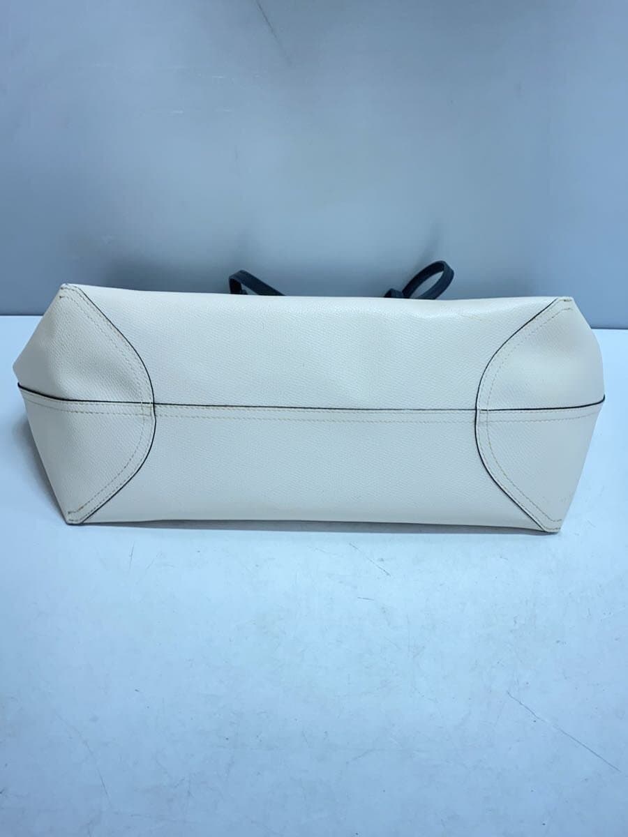 COACH Tote Bag_All Leather CRM 4