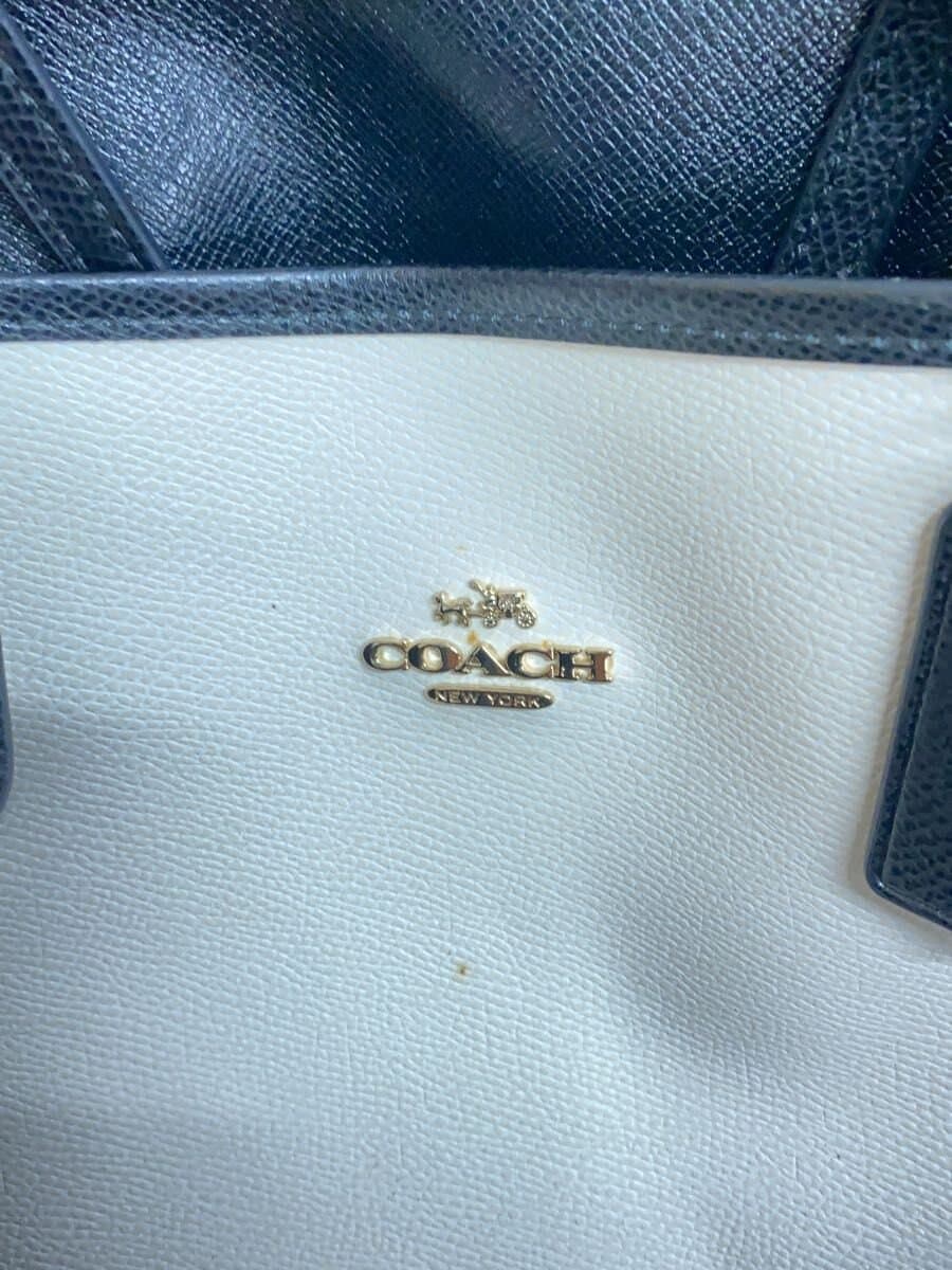 COACH Tote Bag_All Leather CRM 5