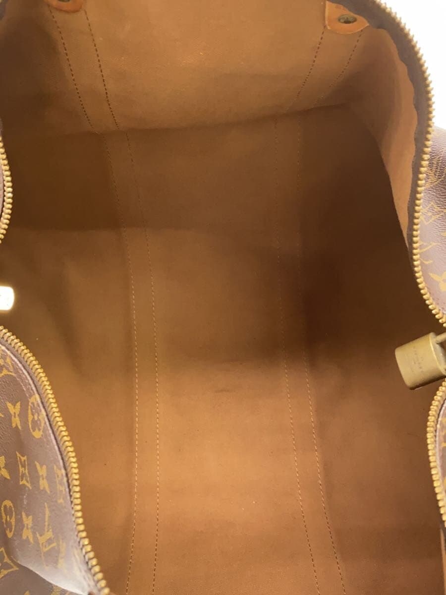 LOUIS VUITTON Keepall 45_Monogram Canvas PVC BRW 6