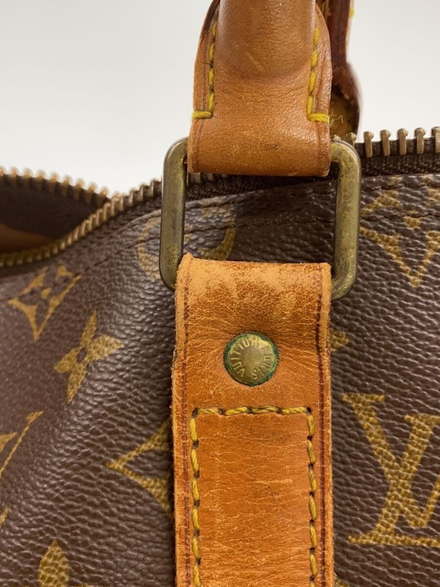 LOUIS VUITTON Keepall 45_Monogram Canvas PVC BRW 8