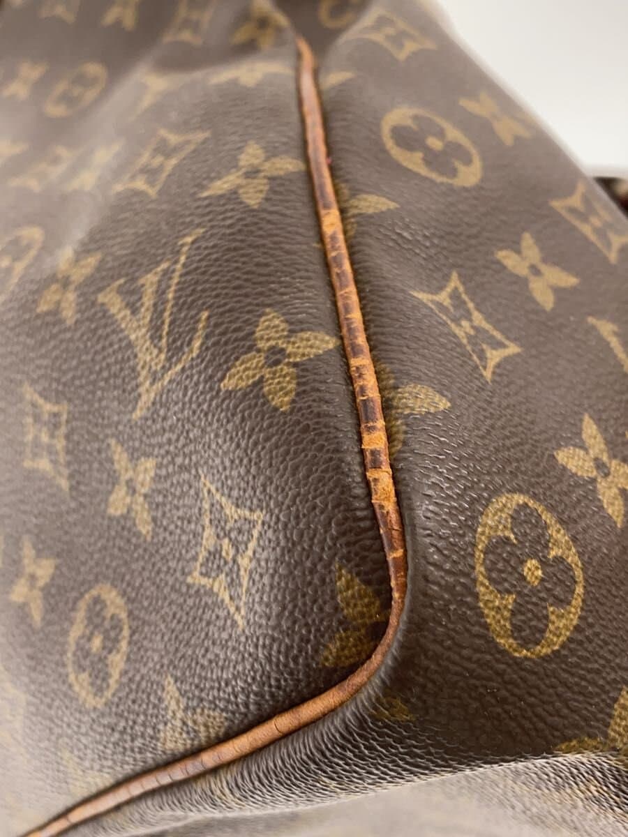 LOUIS VUITTON Keepall 45_Monogram Canvas PVC BRW 9