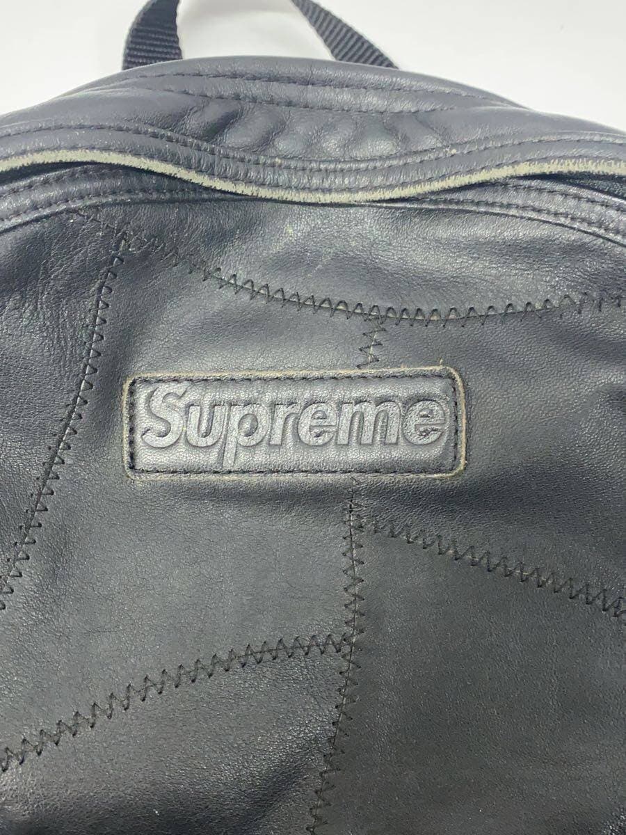Supreme Backpack Leather BLK 5