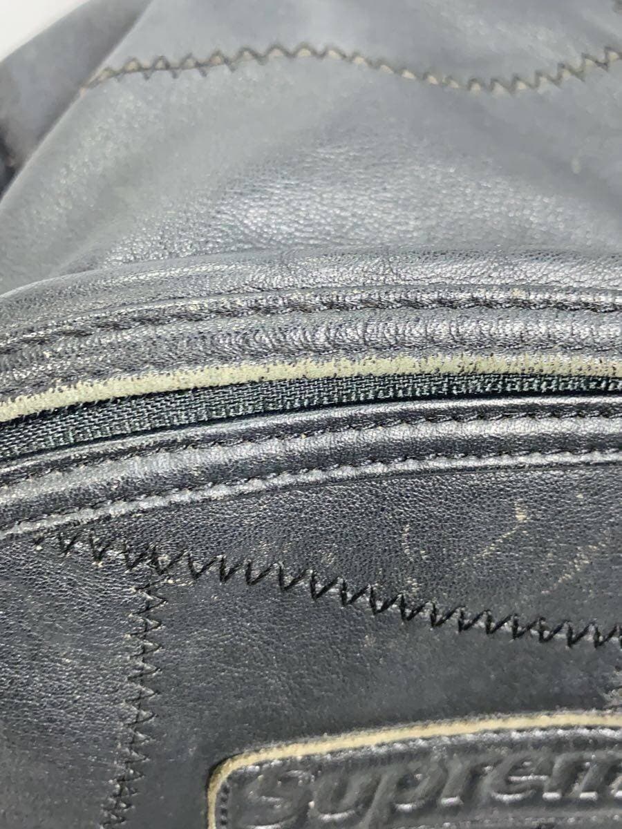 Supreme Backpack Leather BLK 7