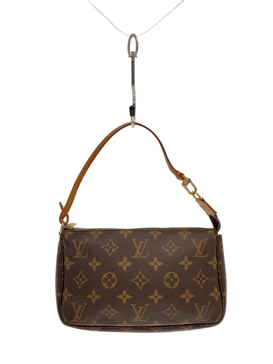 LOUIS VUITTON1)Pochette Accessoires_Monogram Canvas PVC BRW