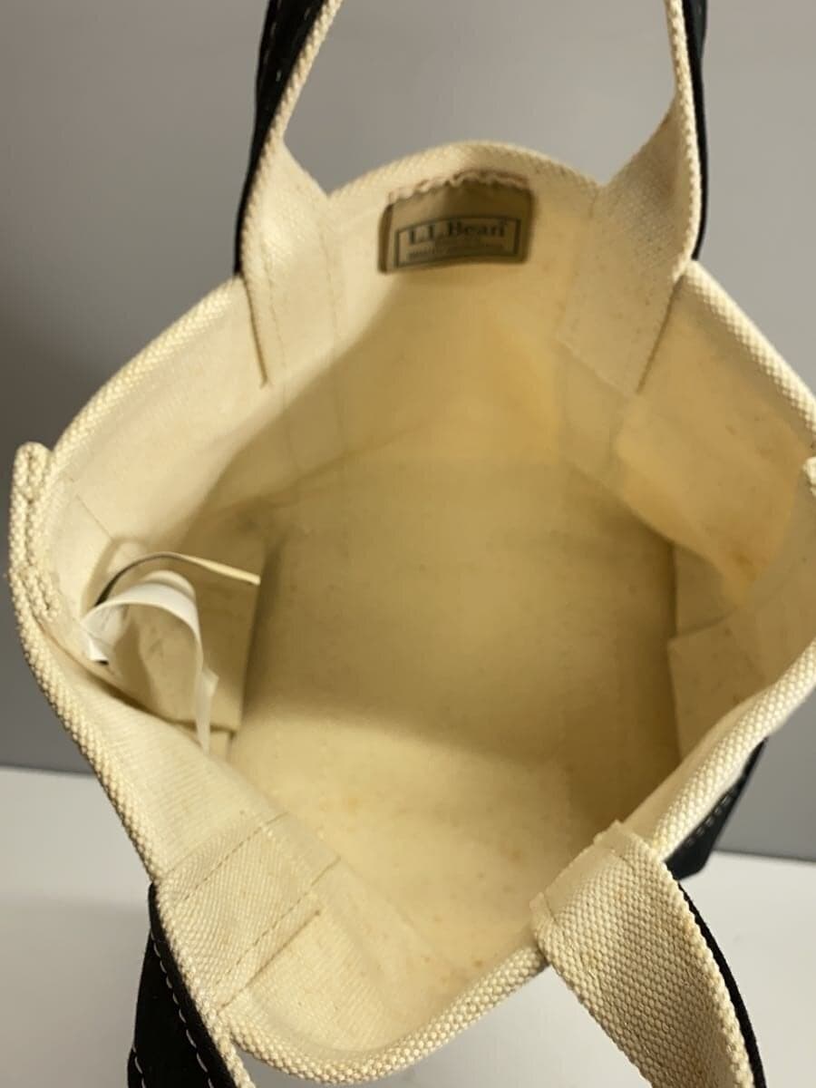L.L.Bean Handbag Canvas WHT 6