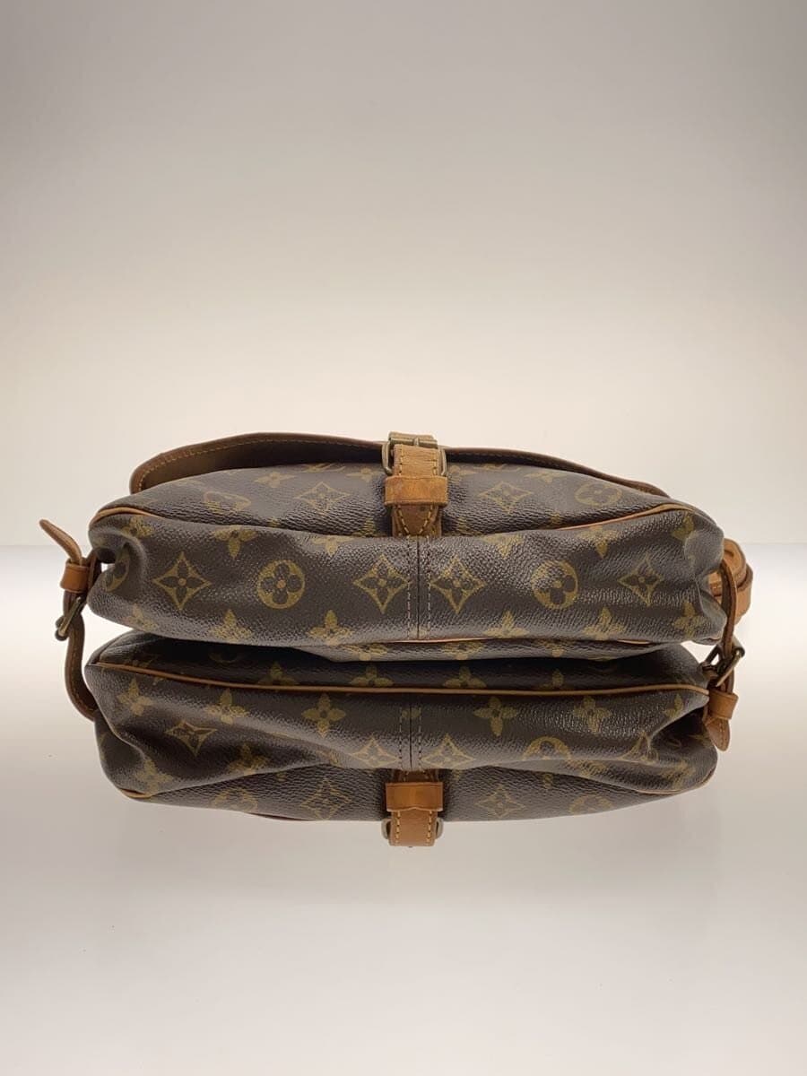 LOUIS VUITTON1)Saumur 30_Monogram Canvas PVC BRW 4