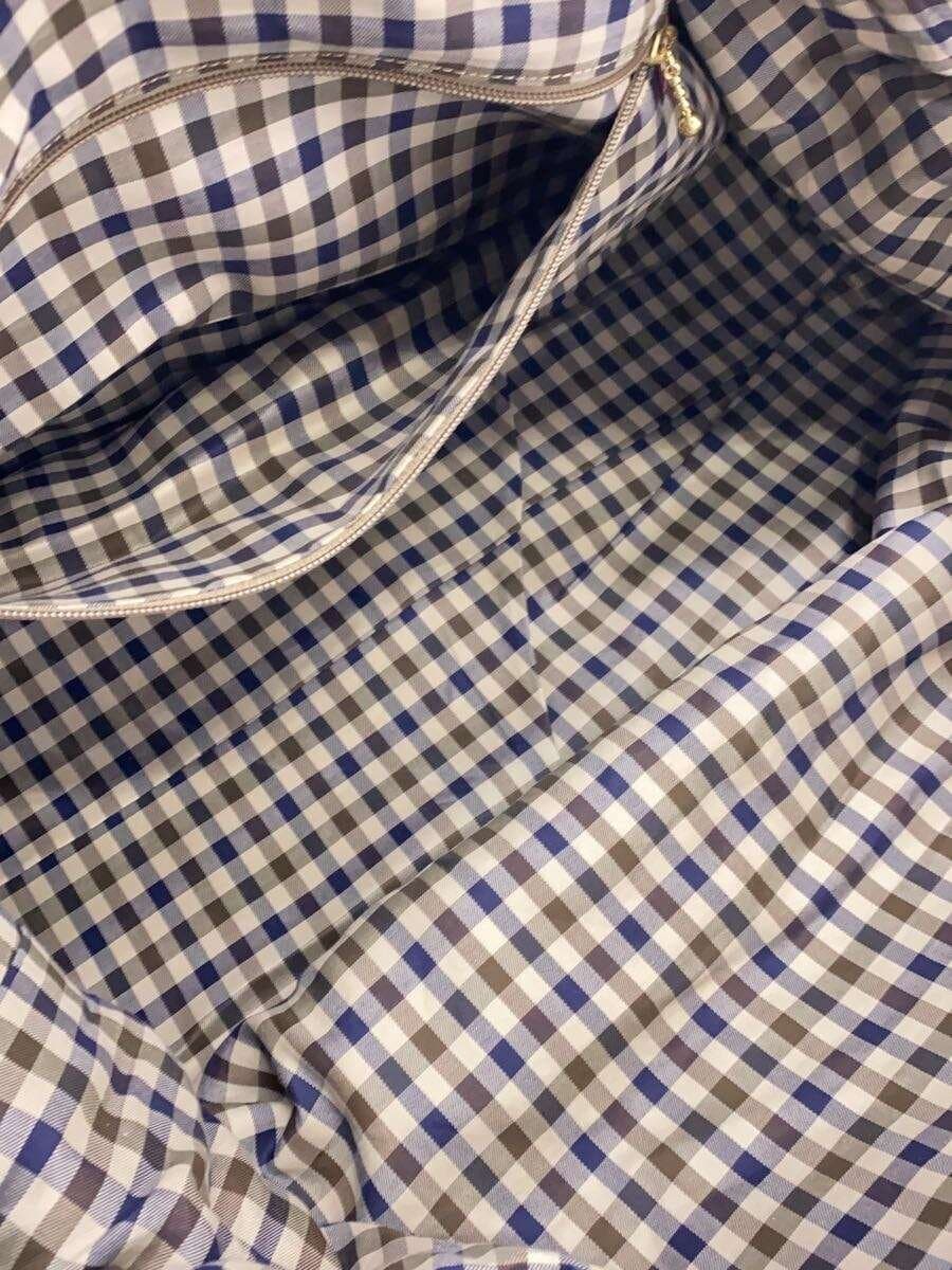 Aquascutum Boston Bag Leather BLK 6