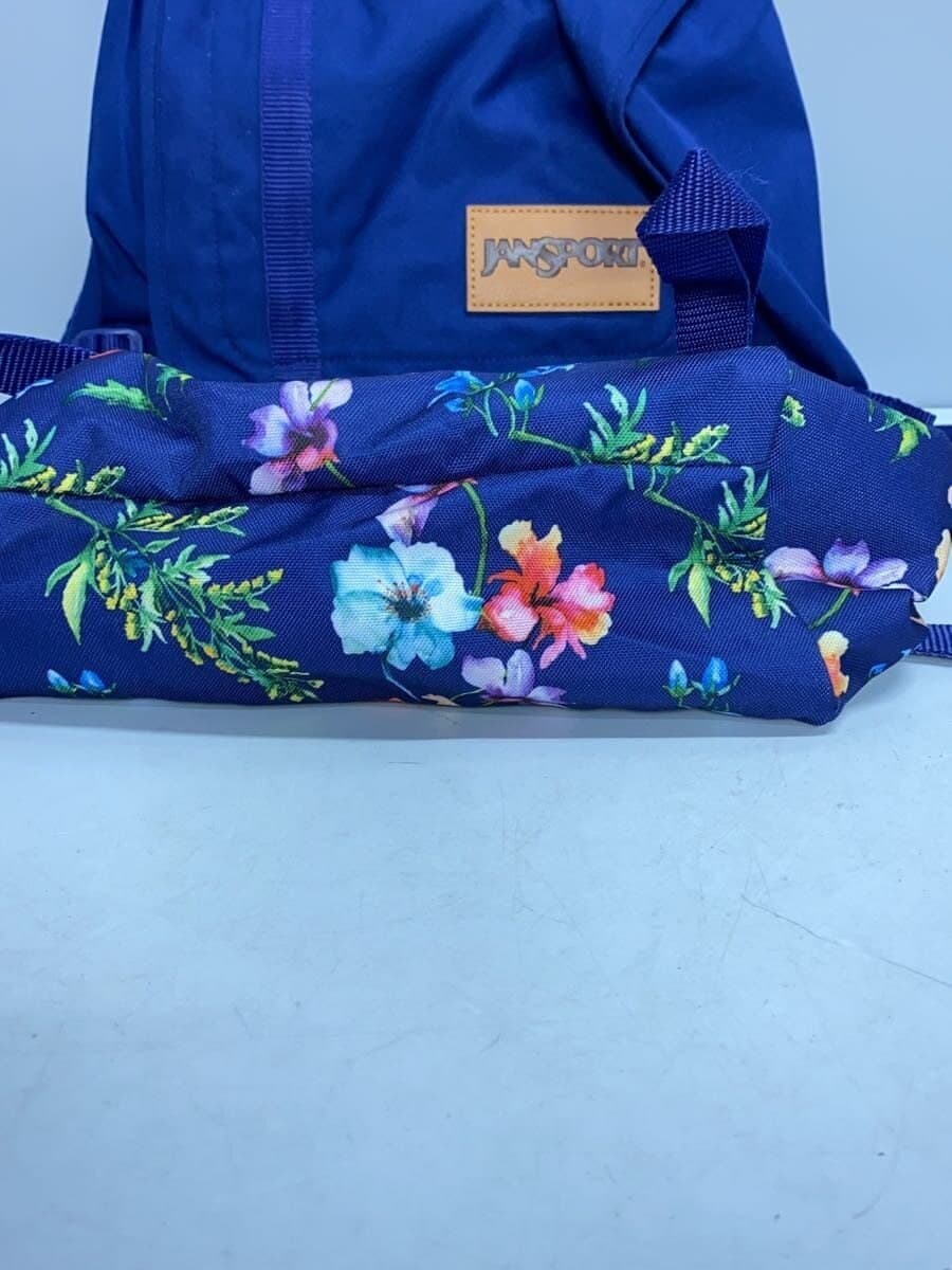 JANSPORT Backpack Nylon BLU All Over Pattern 4