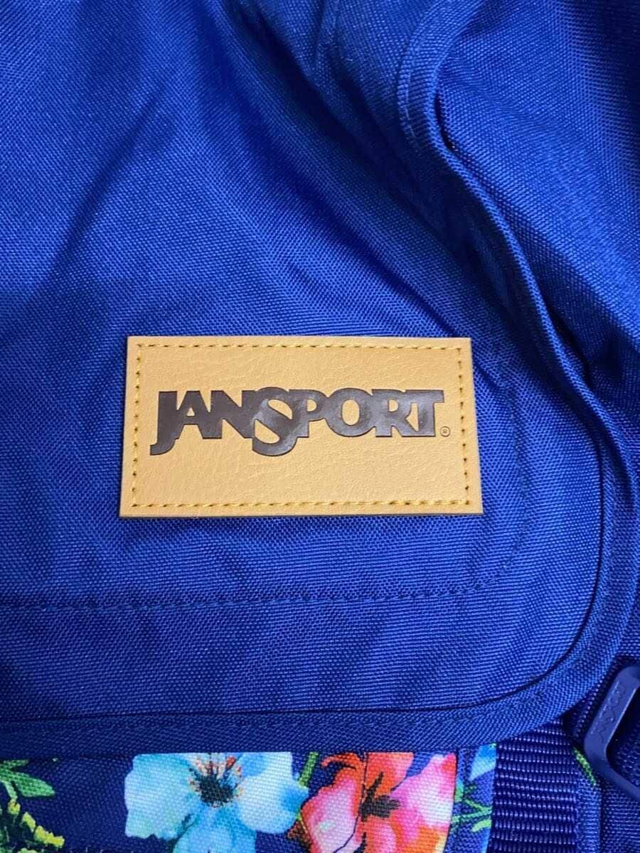 JANSPORT Backpack Nylon BLU All Over Pattern 5