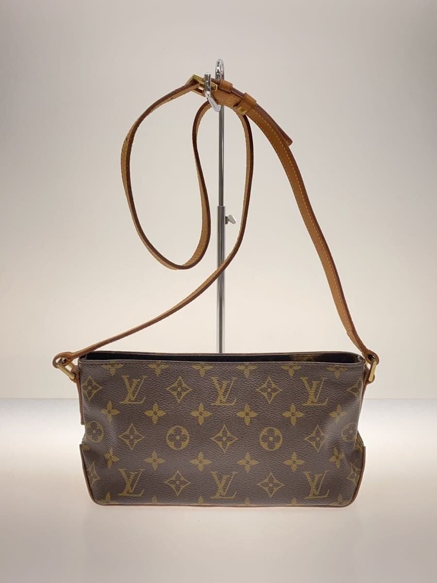 LOUIS VUITTON Trotter _Monogram Canvas PVC BRW 3