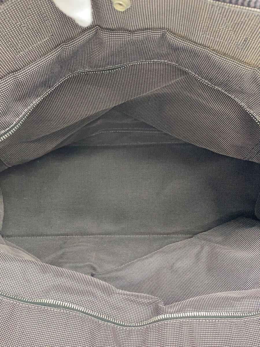 HERMES Aile Line GM Tote Bag Cotton Black 6