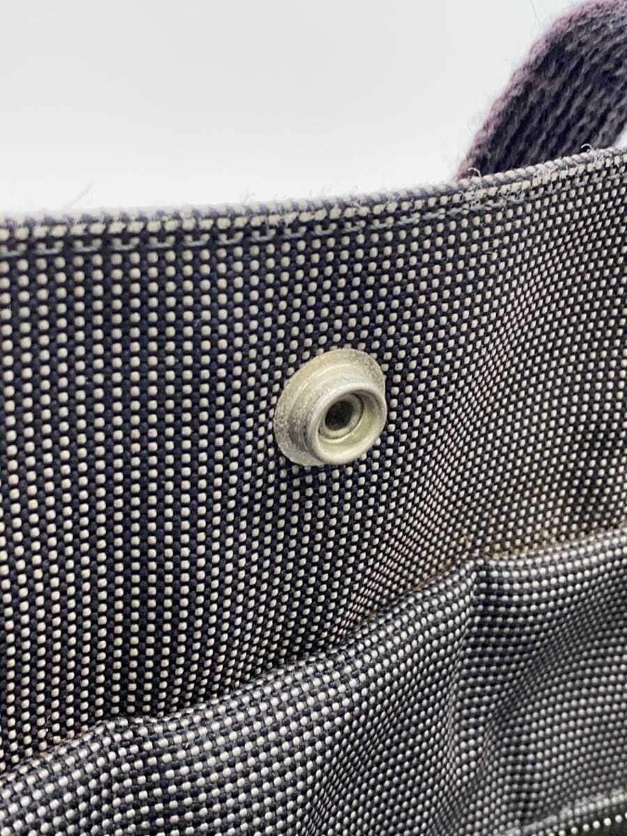 HERMES Aile Line GM Tote Bag Cotton Black 9