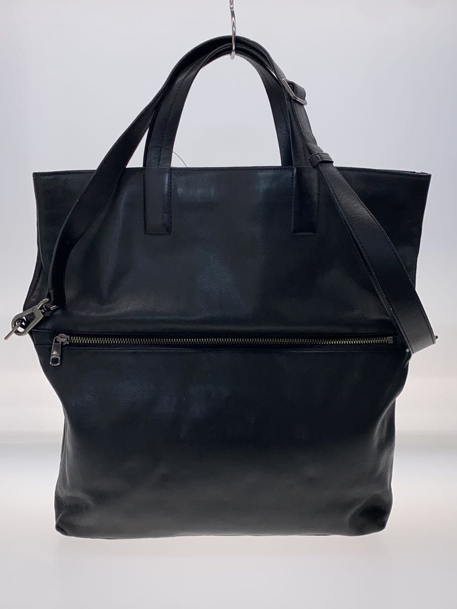 COACH Tote Bag Leather Black 71184 3