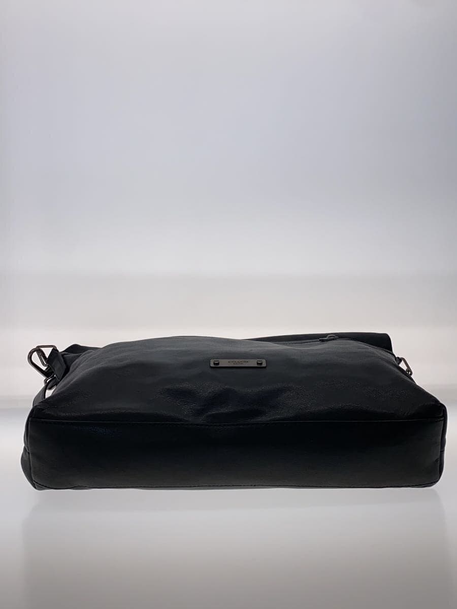 COACH Tote Bag Leather Black 71184 4