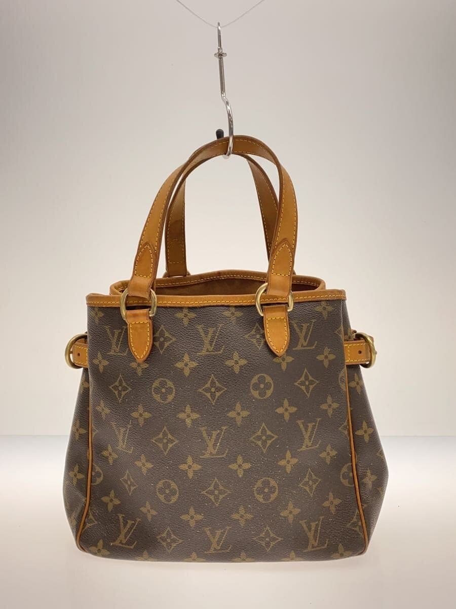LOUIS VUITTON Batignolles Vertical _Monogram Canvas PVC BRW 3