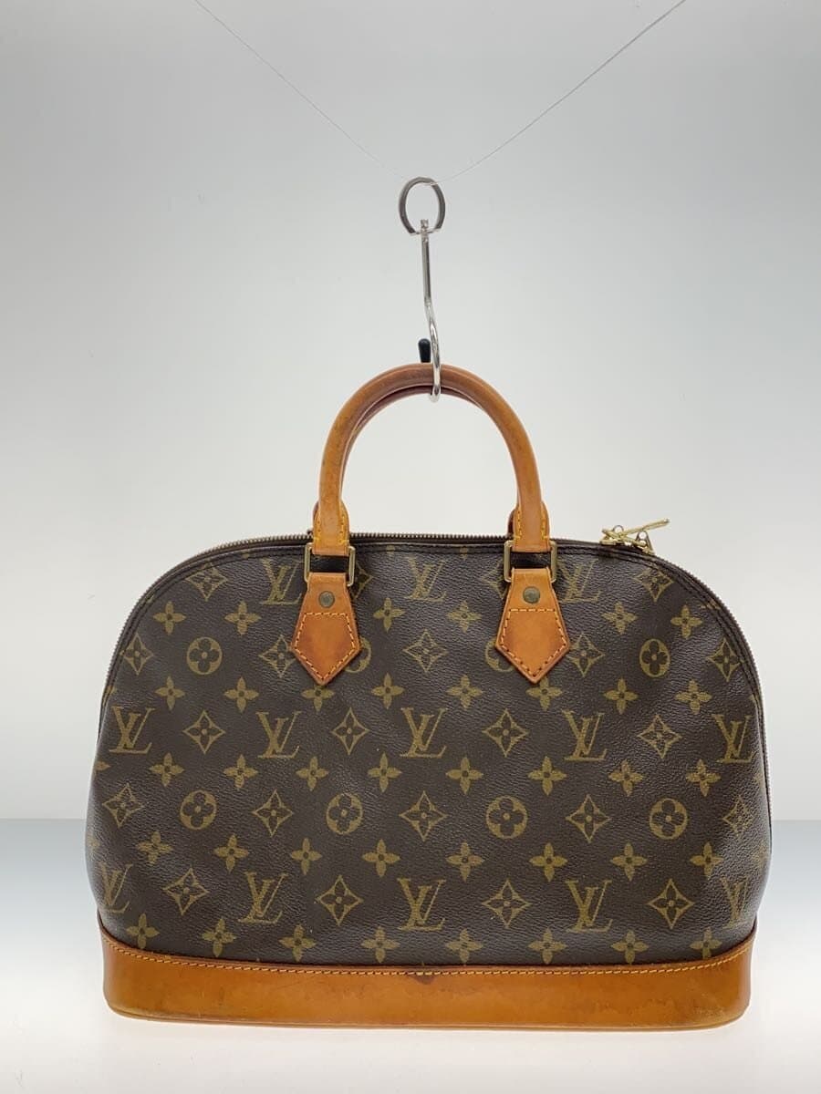 LOUIS VUITTON 1) Alma Monogram Canvas PVC BRW M51130 3