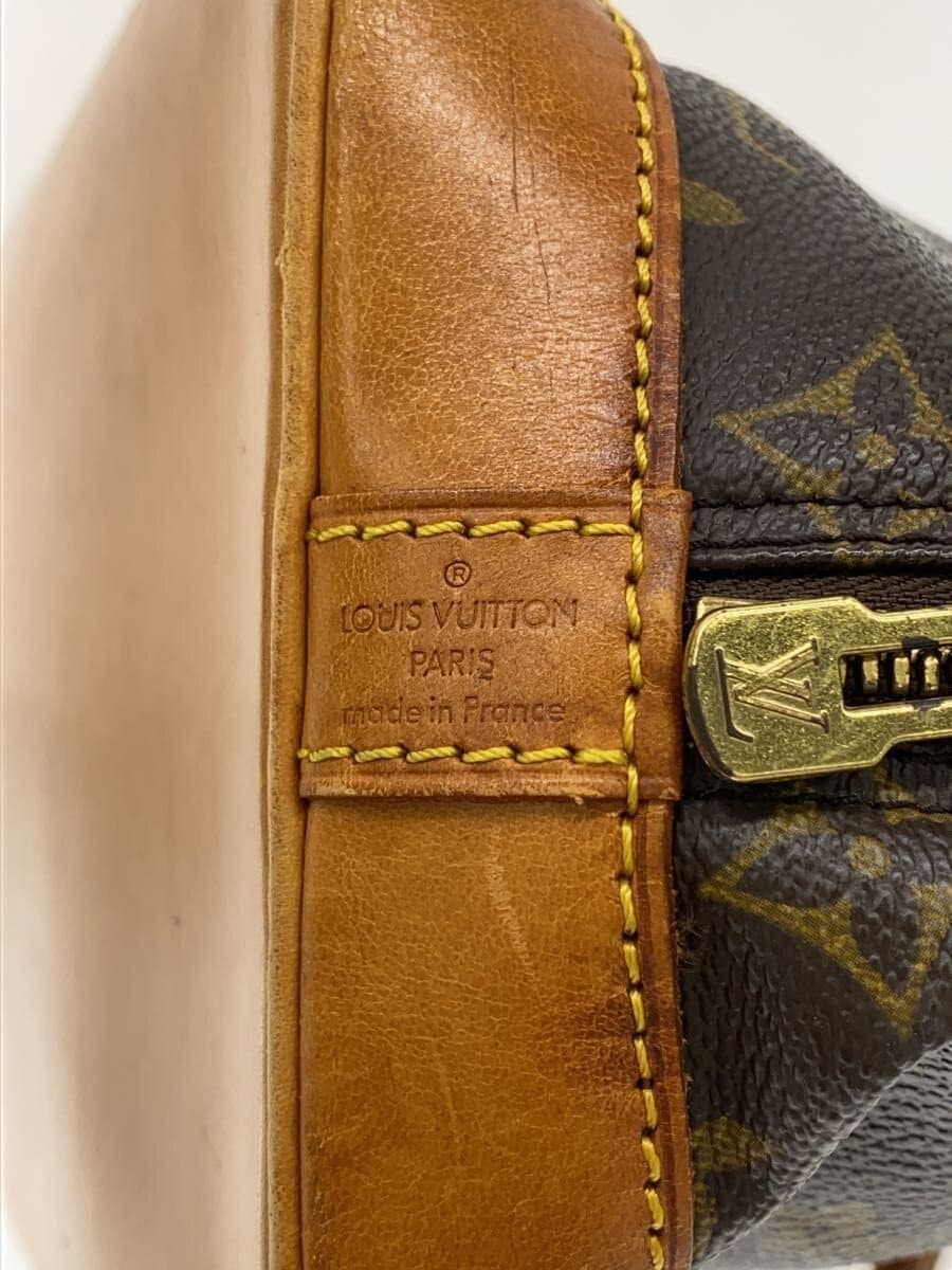 LOUIS VUITTON 1) Alma Monogram Canvas PVC BRW M51130 5