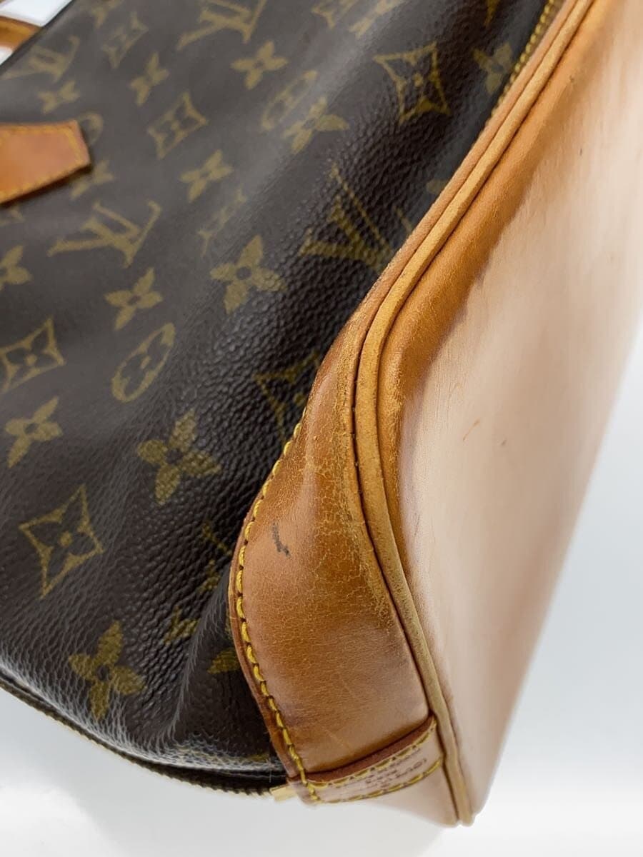 LOUIS VUITTON 1) Alma Monogram Canvas PVC BRW M51130 7