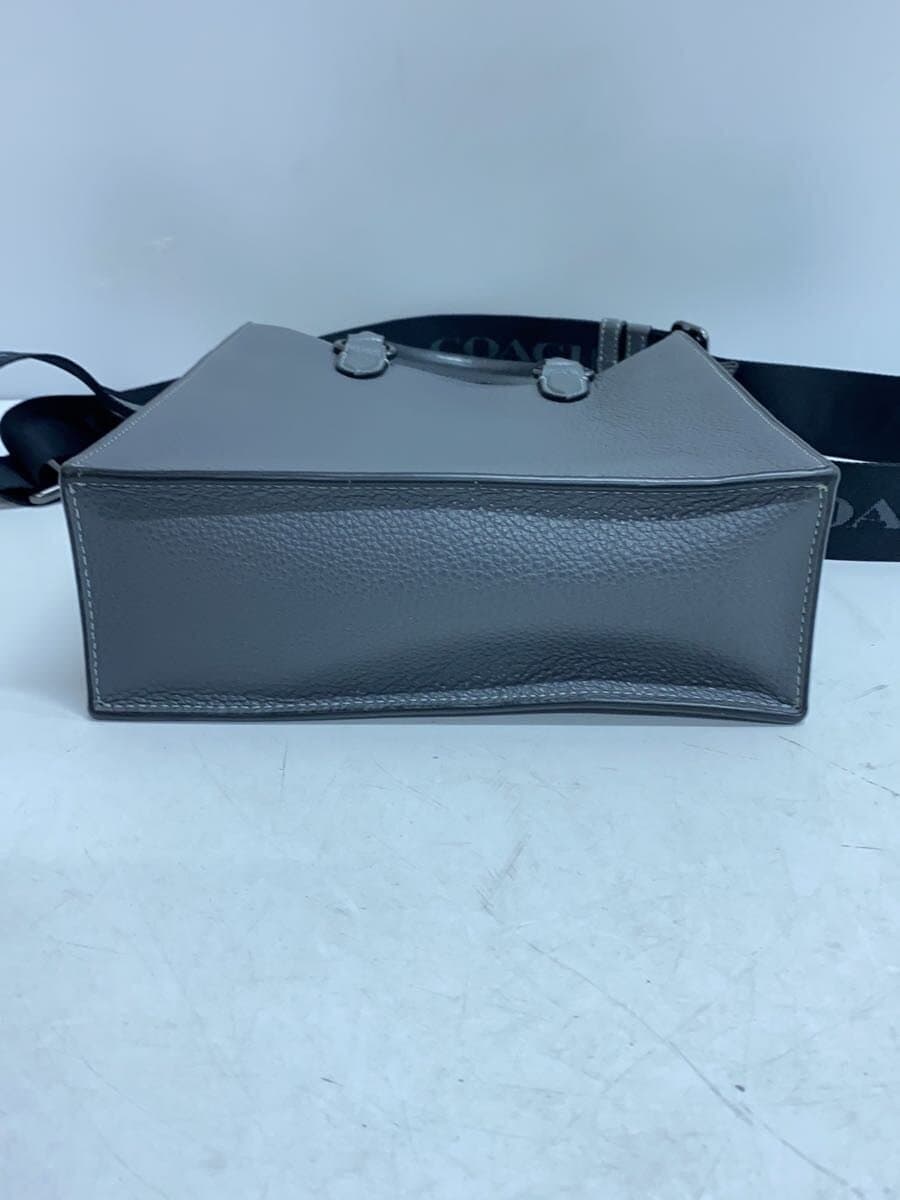 COACH Bag Leather GRY Solid J2447-CT910 4