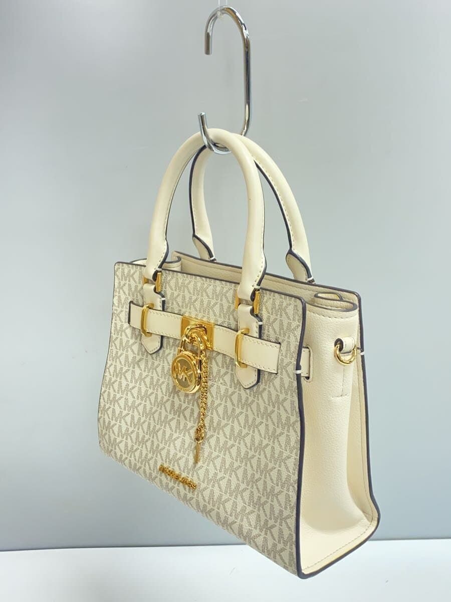 MICHAEL KORS Shoulder Bag Leather CRM All Over Pattern 35F1GHMS1B 2