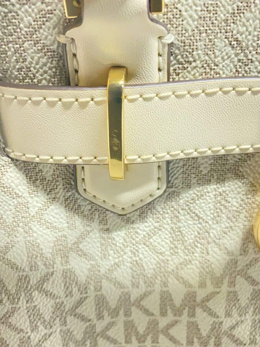 MICHAEL KORS Shoulder Bag Leather CRM All Over Pattern 35F1GHMS1B 7